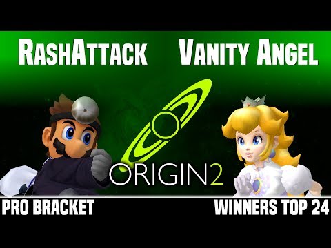 Origin 2 - RashAttack (Dr Mario) vs Heir | Vanity Angel (Peach) - PRO BRACKET - WINNERS TOP 24