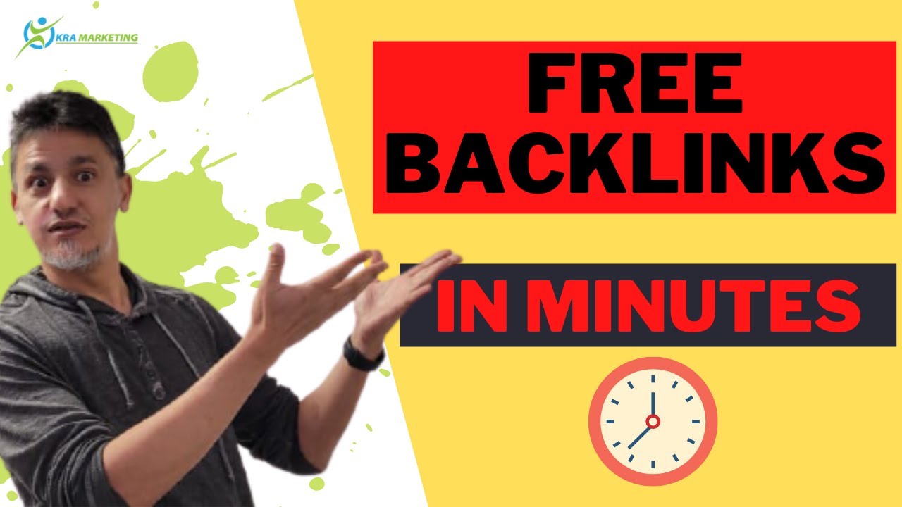 Free Backlinks 👉 How To Get Free Backlinks In Minutes