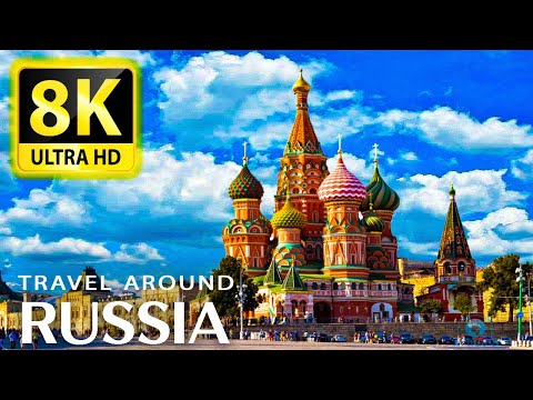 Russia 8K Ultra HD – Beautiful Scenery and Cityscapes with Relaxing Music (60 FPS)