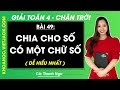 Giải sgk Toán lớp 4 Bài 49: Chia cho số có một chữ số
