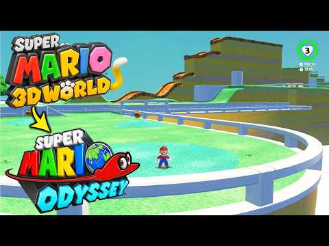 Super Bell Hill remade in Super Mario Odyssey
