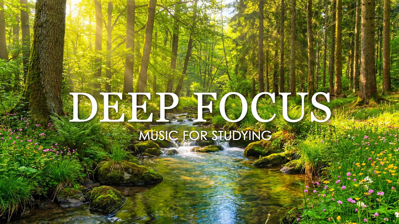 Focus Music for Work and Studying - 4 Hours of Ambient Study Music to Concentrate