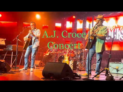A.J. Croce Concert Epcot Garden Rocks