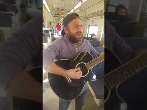 pasajero, juani antartida en el tren san martin!!