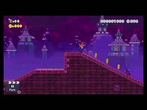 Super Mario Maker 2 Story Mode Level 38: Ant Trooper March Walkthrough
