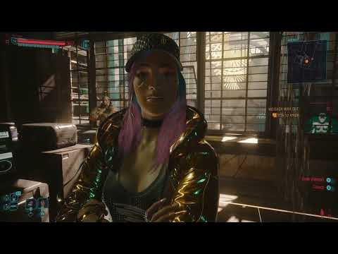 V trying to force a romance.