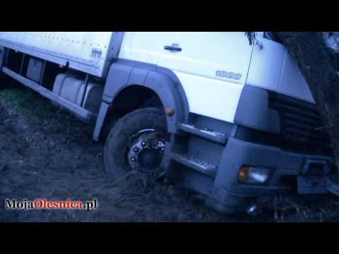 30.11.2012 Oleśnica - śmiertelny wypadek na ul. Wojska Polskiego