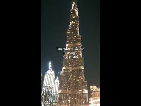 Dubai Fountain Water Show December 2019