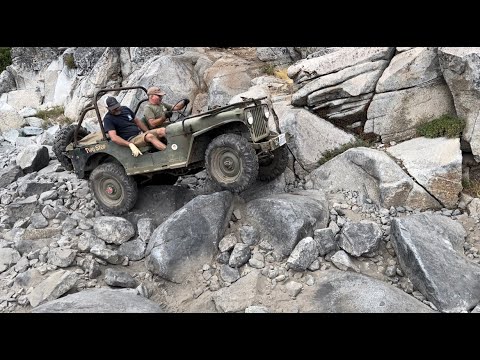 Flat Fender Jeeps on the Rubicon Trail 2022 Part 1