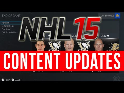 NHL 15 CONTENT UPDATES for HUT / OTP Details / Be A Pro and More!