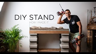 DIY aquarium stand - How I made it
