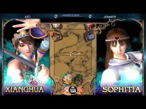 [Soul Calibur 2] Ako (Xianghua) vs Jonnitti (Sophitia, Xianghua) Winners Semifinals