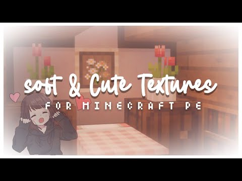 my favorite soft & cute texture packs for minecraft pe ☁️🌷 [best new aesthetic mcpe]