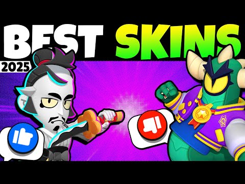 Best & Worst Skins For EVERY Brawler (V8) 2025