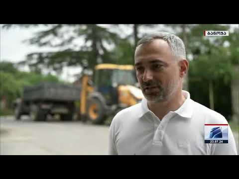 სოფელ ბანოჯის მოსახლეობის 24 საათიანი წყალმომარაგებისთვის სამშენებლო სამუშაოები მიმდინარეობს