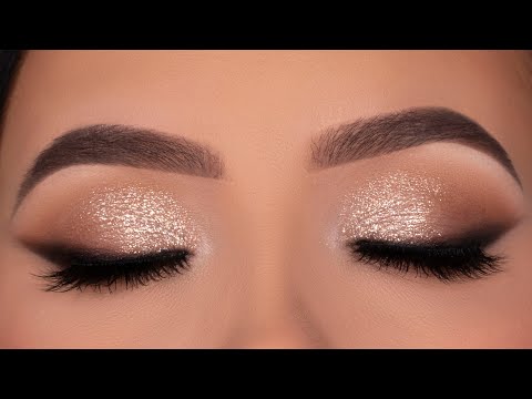 Soft Glitter Eye Makeup for Wedding / Party / Special Occasion!