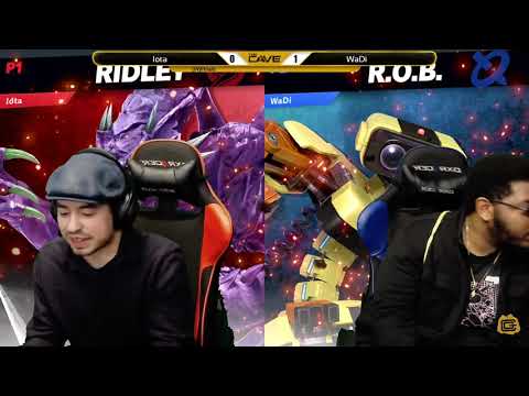 Iota (Ridley) vs WaDi (ROB) - Ultimate at The Cave #52 - Winners Finals