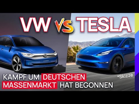 VW vs TESLA - Der Kampf um den deutschen Massenmarkt hat begonnen!