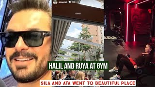 Halil Ibrahim Ceyhan and Ruya Coric At Gym !Sila Turkoglu and Ata Yildiz Went to Beautiful Place