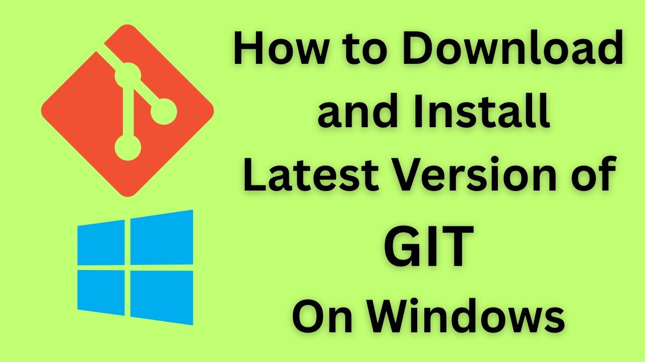 GIT | How to download and install latest version of GIT on Windows  #git