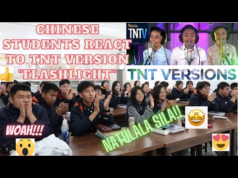 CHINESES STUDENTS REACT  TO TNT BOYS "FLASHLIGHT"/ NATULALA SILA SA GALING!!😮😮😍 😍