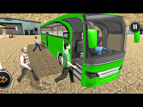 Uphill Mountain Bus Driving Simulator Games 2021 - Android IOS Gameplay