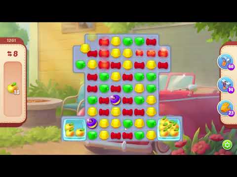 Homescapes 1261 Level - 15 moves - NO BooSTERS