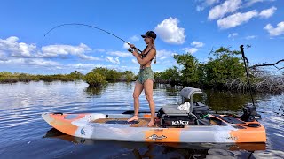 12 Hours, 10 Miles of Kayak Fishing & Catching Invasive Chameleons!