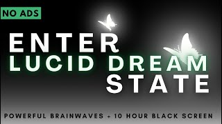Download lagu Experience Happy Positive Lucid Dreams | 10 Hour Binaurals for Sleep | Black Screen | No Ads mp3