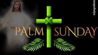 Palm Sunday 2022 / Palm Sunday Jesus Message / Pal