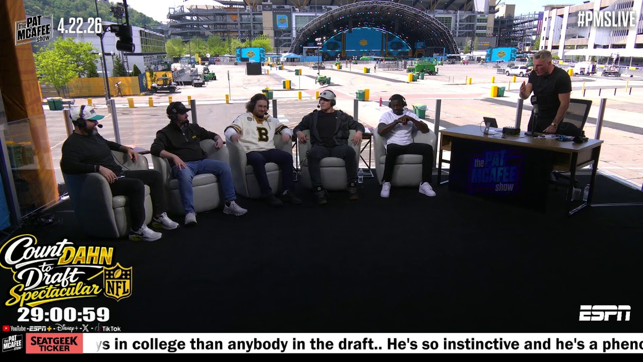 The Pat McAfee Show Live From The NFL Draft | Wednesday April 22nd 2026