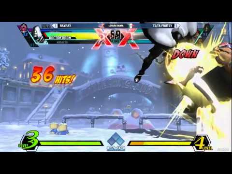 UMVC3:  Ray Ray vs T3/TA Frutsy - EVO 2015 Top 8