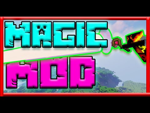 Minecraft | Mod Reviews | Mahou Tsukai: THE BEST MAGIC MOD EVER?! CRAZY EXPLOSIONS AND LASERS!!