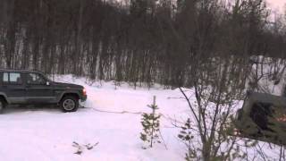 preview picture of video 'Jeep Arctic X-Mas Challenge 2012'