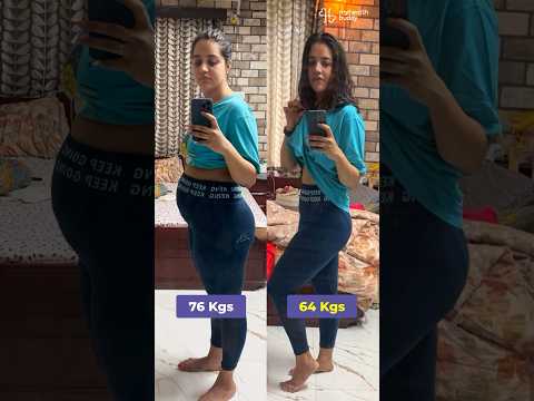 12 kgs weight loss || Post Delivery Belly Fat gone