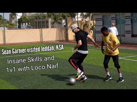 Sean Garnier Visited Jeddah, KSA | Insane Skills | 1v1 with Loco Naif 🔥