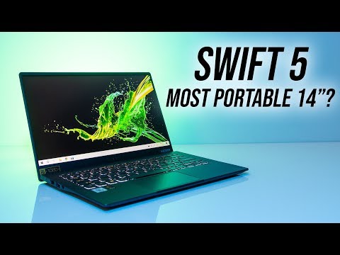 Acer Swift 5 Review - A Super Light 14” Laptop!