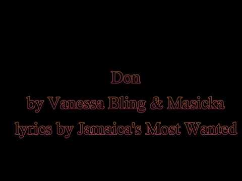 Don - Vanessa Bling & Masicka (Lyrics)