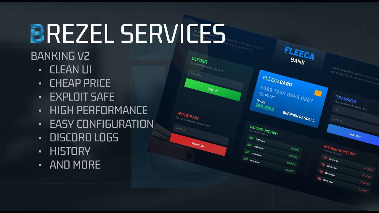 [ESX] [PAID] [5€] Banking thumbnail 3