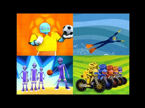 Team Umizoomi The Umi Games All Robots Song Intros