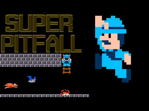 Super Pitfall (FC · Famicom) original video game | both adventures completion session for 1 Player 🎮