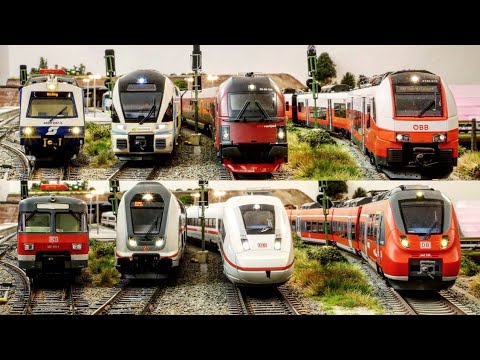 Modelleisenbahn H0 Österreich zu Gast! Mit RAILJET DOPPELTRAKTION! @heldvomerdbeerfeld