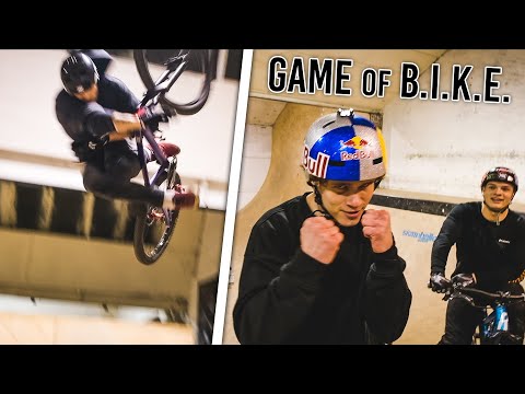 Game of Bike at the skate park! with Erik Fedko, Tim Knopf, Michael Riekeberg & Lukas Knopf