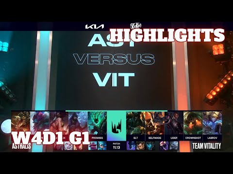 AST vs VIT - Highlights | Week 4 Day 1 S11 LEC Summer 2021 | Astralis vs Vitality