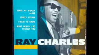 RAY CHARLES  -  I Want To Know  (1960)