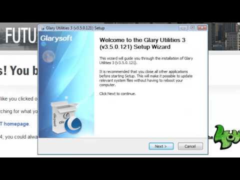 comment installer glary utilities