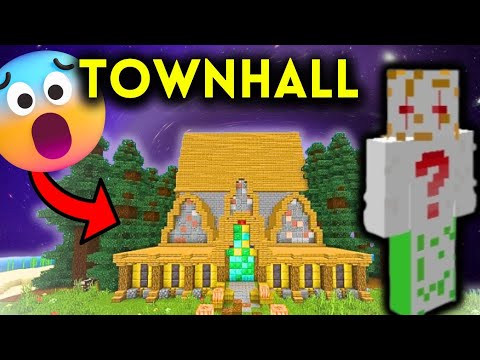 Secrets Revealed: Massive Town Hall in Minecraft