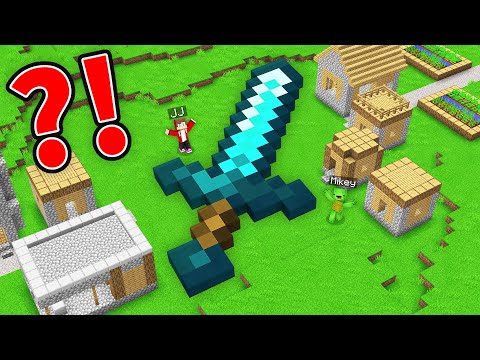 EPIC Minecraft Sword HUNT with Mikey and JJ!