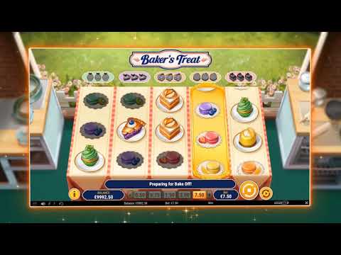 Baker's Treat Slot Review Video - Play Real Money Online
