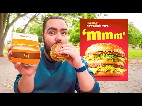 I Tried the NEW McDonalds Big Mac